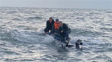 Coast Guard Rescues Three Men Clinging To Capsized Boat Iheart