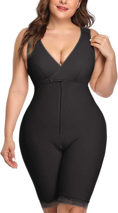 NonEcho Women Full Body Shapewear Open Bust Underwear Waist Trainer