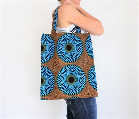 Sac Cabas Sac Fourre Tout Motifs G Om Triques Motifs Etsy Sacs En