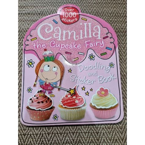 Camilla The Cupcake Fairy Doodling And Sticker Book Shopee Thailand