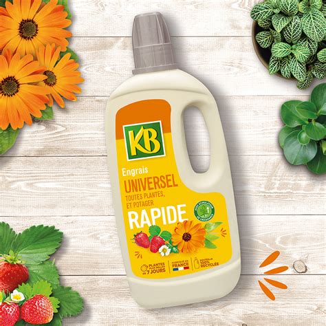 KB Engrais Rapide Universel Toutes Plantes Et Potager 500ML La Pause