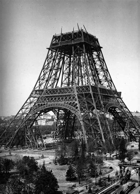 Las Increíbles E Insólitas Fotos De La Construcción De La Torre Eiffel