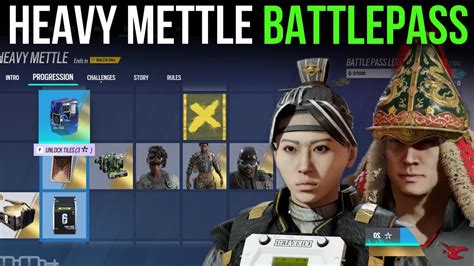 New Heavy Mettle Battlepass Rainbow Six Siege Youtube