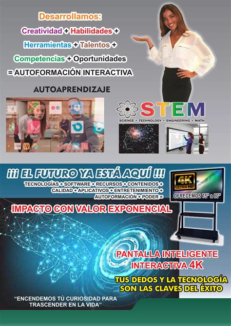 Brochure Pantallas Inteligentes Interactivas K Gae Rio Touch Pdf