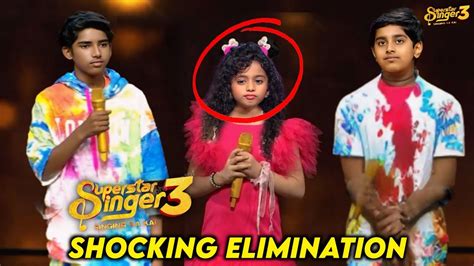 Shocking New Week Elimination Of Superstar Singer Today Episode