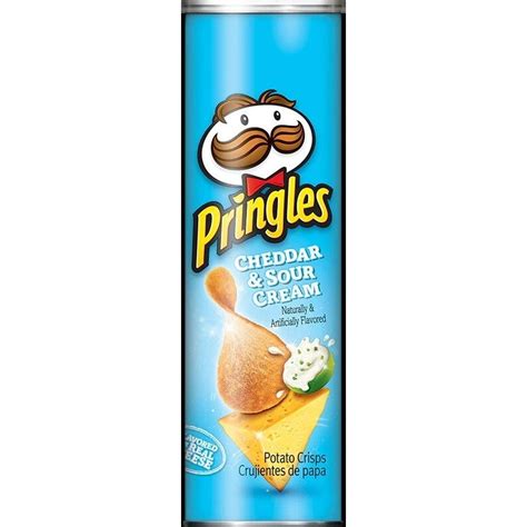 Pringles Cheddar Sour Cream 158g Mundo Compras C A