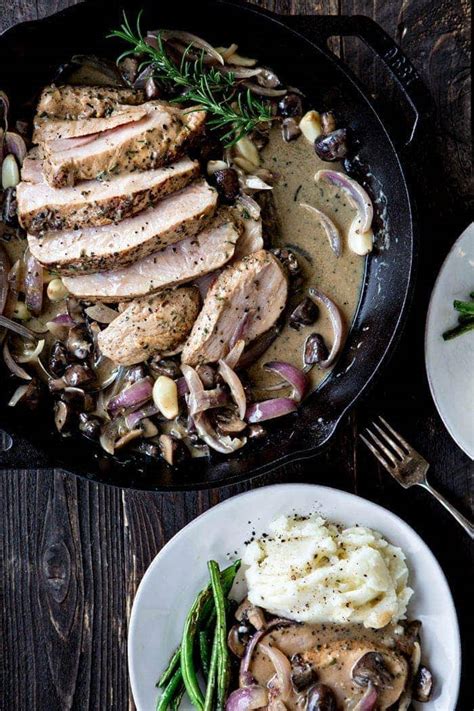 Roasted Pork Marsala With Mushrooms Good Life Eats®