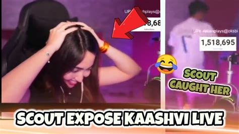 Kaashvi Living In Scouts House Kaashvi Exposed On Live Stream By