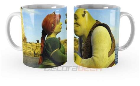 Caneca Shrek Fiona Canecas Shrek Loucos