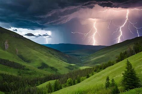 Un Campo Nevado Con Un Zorro Solitario Foto Premium