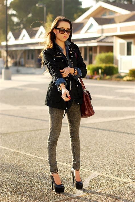 Outfits With Denim Jacket 20 Ideas How To Wear Denim Jackets