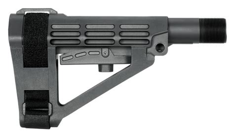 SB Tactical SBA4 Pistol Brace for AR Pistol Buffer Tube - SBA4-01-SB - Nagel's Gun Shop | San ...