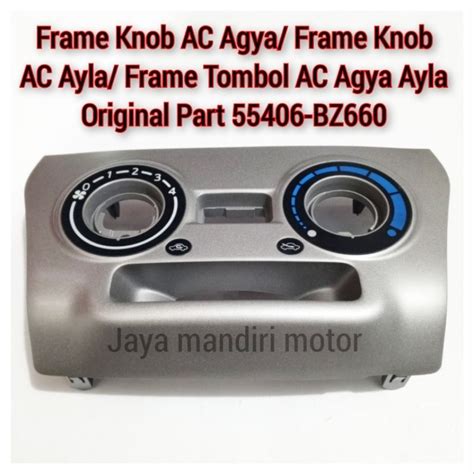 Tombol Agya AC Knob Frame Ayla AC Knob Frame Agya Ayla AC Button