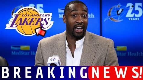 MY GOODNESS LOOK WHAT GILBERT ARENAS SAID ABOUT THE LAKERS SHOCKED