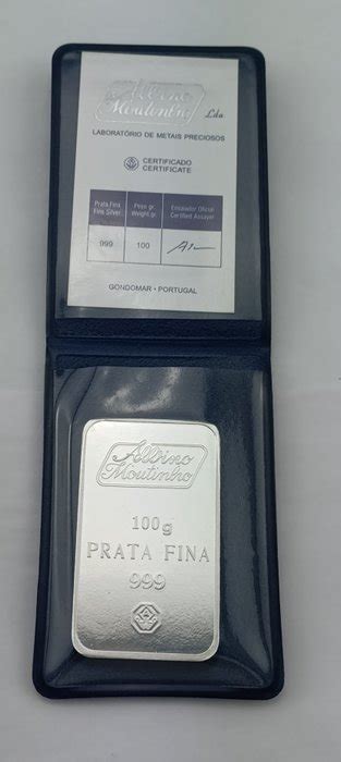 Grams Silver Albino Moutinho Sealed With Certificate