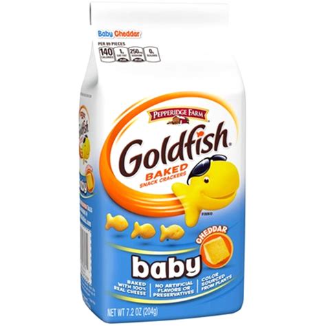 Pepperidge Farm Goldfish Baby Cheddar Baked Snack Crackers | Shipt