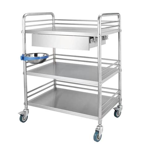 Stainless Steel Trolley Uzz Medical