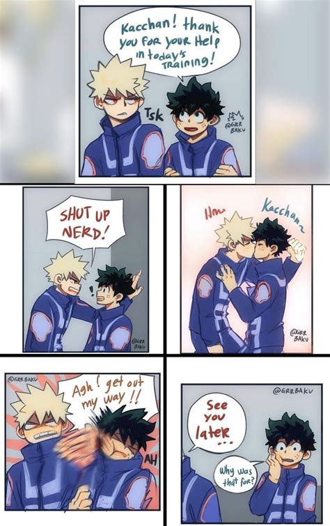 #BakuDeku Katsuki Bakugou x Izuku Midoriya #BNHA by grrbaku IG in 2024 | Cute anime character ...