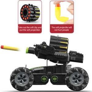 Lenlun Remote Control Car RC Tank Cars 2 4GHz 4WD Hand Gesture RC