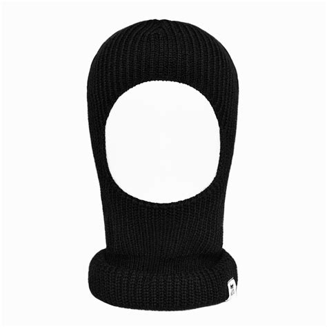 Kusto Vizard W Black — черная балаклава с широким вырезом