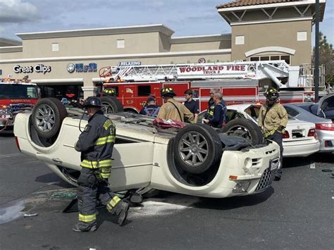 Multi Vehicle Crash In Woodland Grocery Store Parking Lot Causes