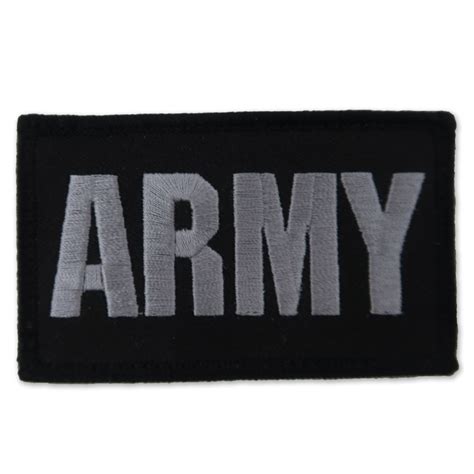 Army Velcro Patch (Black)