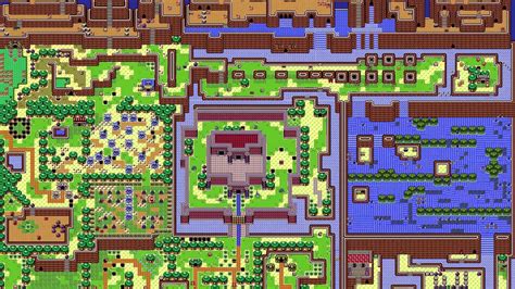 The Legend Of Zelda Link S Awakening Live Map Youtube