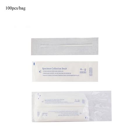 Sterile Swab Stick Sterile Transport Medium Swab Sample Specimen