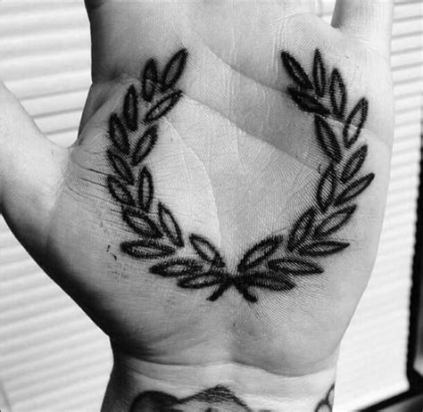 60 Amazing Laurel Wreath Tattoo Designs for Men