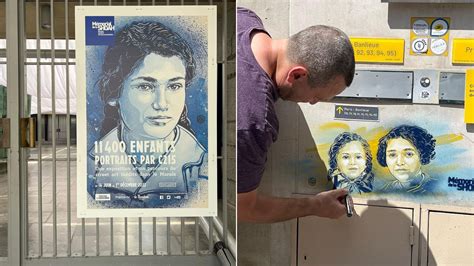 Enfants Portraits Du Street Artiste C Au M Morial De La