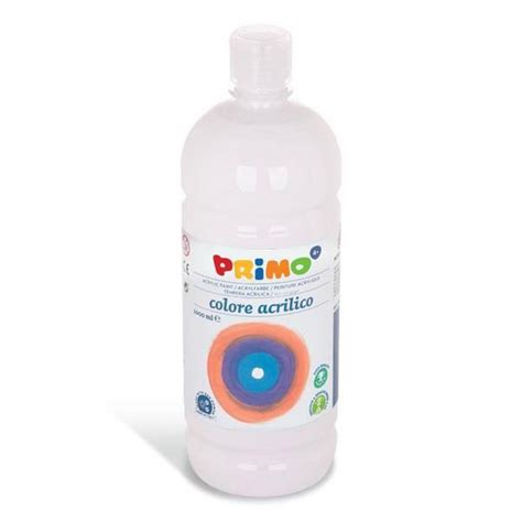 Stock Bureau PRIMO Flacon Peinture Acrylique 1000 Ml Bouchon Flux