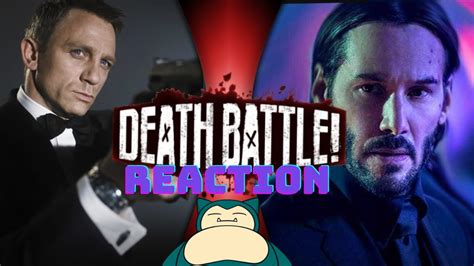 Death Battle James Bond Vs John Wick Reaction With The Homies Youtube