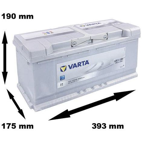 Batterie Varta Silver Dynamic I1 12v 110ah 920A 610 402 092