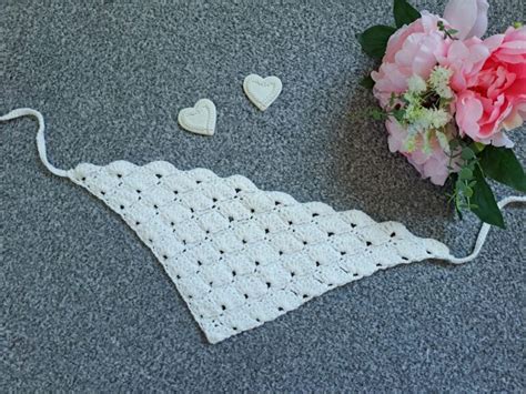 Easy Crochet Kerchief Patterns Summer Crochet Bandanas A Box Of