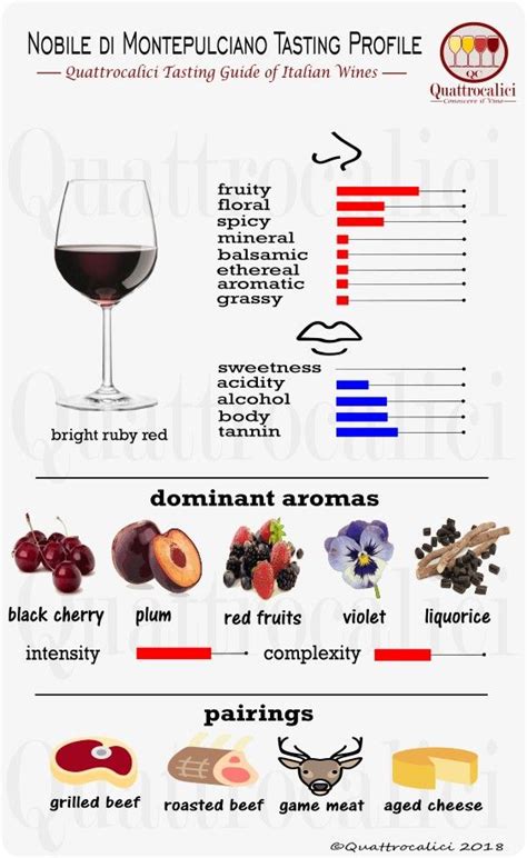 Pin Su Tasting Profiles Of Italian Wines