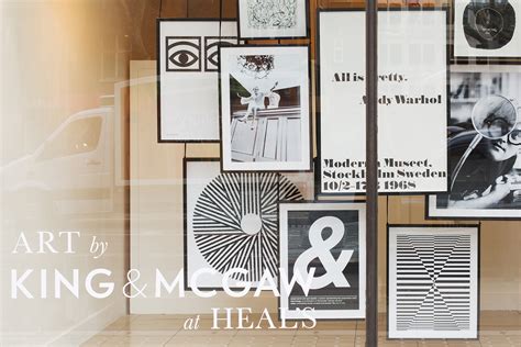 King McGaw Art Prints And Frames Launches At Heal S