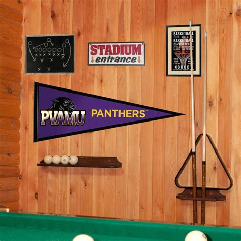 Pvamu Panthers Purple Pennant Flag State Street Products