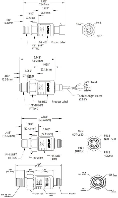 Apg Sensors Pt 200 Industrial Pressure Transmitter Installation Guide