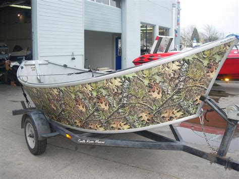 Camo Boat Wrap By Coho Design