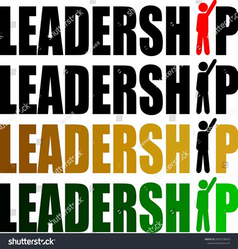 Word Art That Describes Leadership Stock Vector (Royalty Free ...