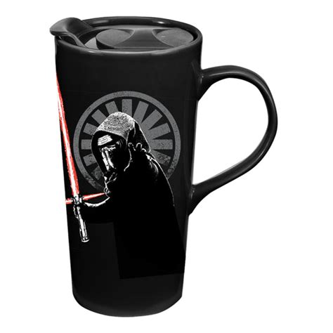 Star Wars Episode Vii Kylo Ren Reactive Ceramic Travel Mug 20 Oz Scifi Geek Store