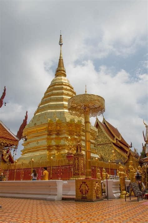 Wat Phrathat Doi Suthep stock image. Image of cultural - 43639123