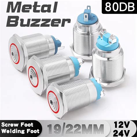 Mm Mm Metal Buzzer Switch Intermittent Sound Continuous Sound