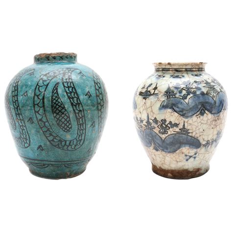 Antique 18th Century Oriental Ceramic Vases at 1stDibs