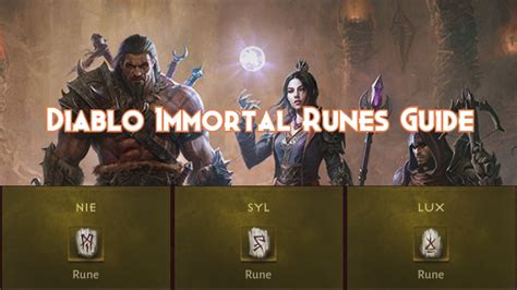 Diablo Immortal Runes Guide How To Get Runes Pillar Of Gaming