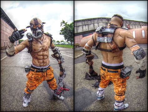 Psycho Krieg Borderlands 2 Leon Chiro Cosplay Art By