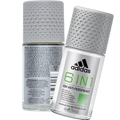 ADIDAS MEN ROLL ON ANTYPERSPIRANT DEZODORANT W KULCE MĘSKI 6in1