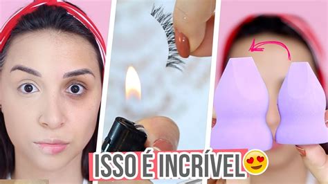 Truques De Maquiagem Para Iniciantes 3 Youtube