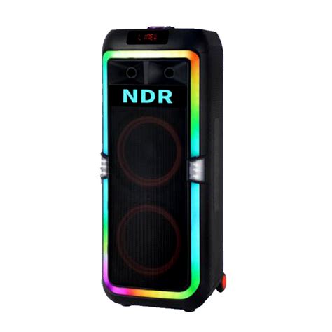 Ndr X Inch High Power Bluetooth Portable Speaker Speaker And