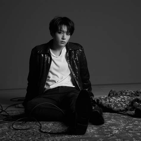 Jungkook Wallpaper 4k Monochrome Bts